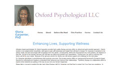 Desktop Screenshot of oxfordpsychological.com